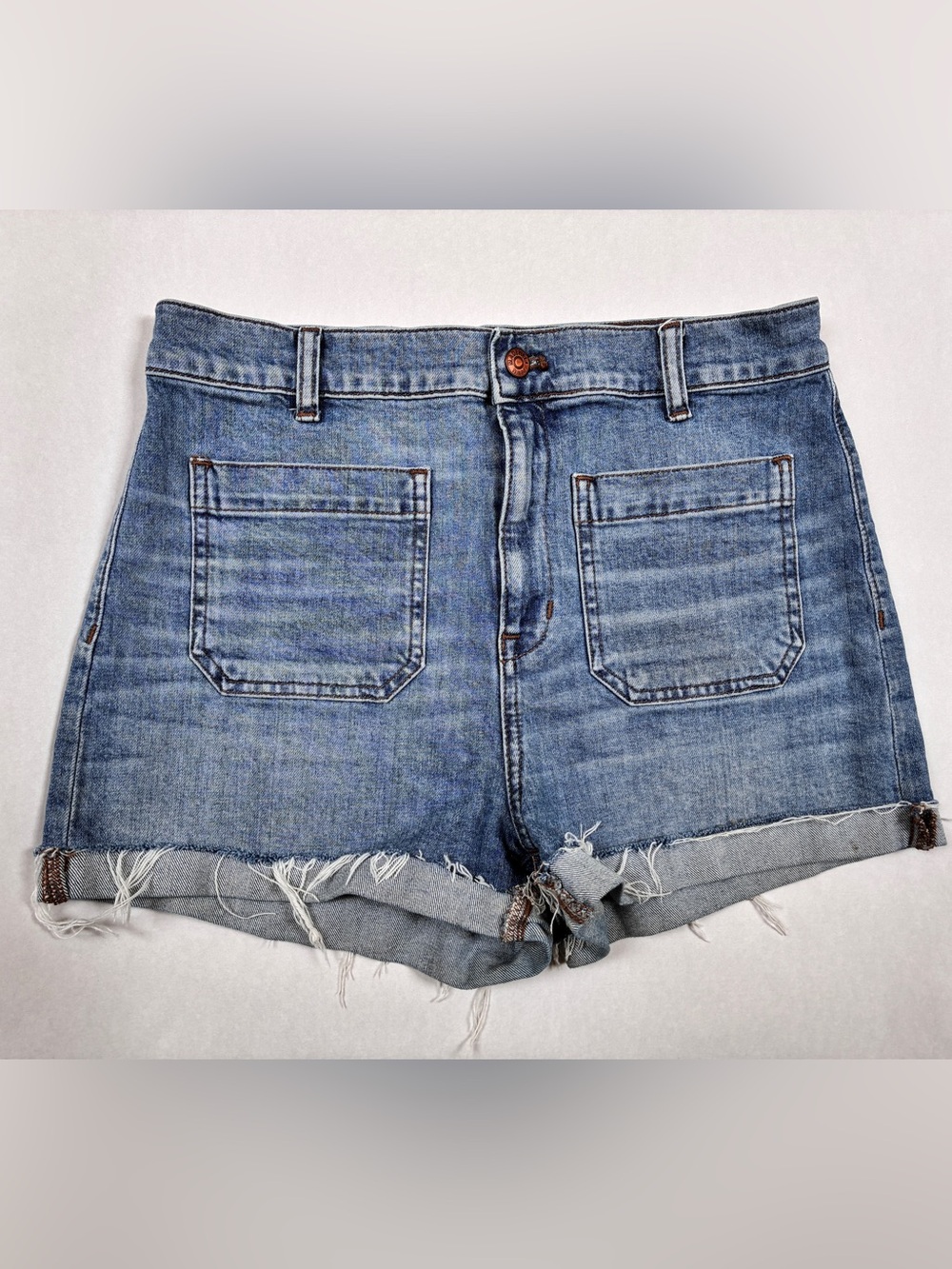Madewell High-Rise Denim Shorts